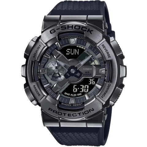 Relógio Casio Masculino Ref: Gm-110BB-1ADR g-Shock Anadigi Grafite