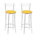 Ver imagem 1 de Kit 2 Banquetas Cromadas Bc51-b A105