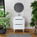 Ver imagem 7 de Gabinete para Banheiro 2 Gavetas BN3639 Branco