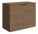 Ver imagem 1 de Armário Baixo 2 Portas Kappesberg F206 Frame Cor Munique Marrom