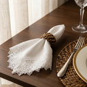 Ver imagem 1 de Porta Guardanapos Rattan Natural 70% Bambu 30% Rattan 5x4cm