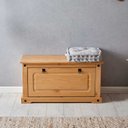 Ver imagem 1 de Banco Sapateira Madeira 6 Pares 1 Porta Basculante Tequila Idimex