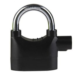 Cadeado com Alarme Anti Furto Roubo 110 Dcb Sirene Alta Som Segurança Moto Carro Casa Proteçao - 2