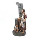 Ver imagem 1 de Imagem São José Trabalhador com Menino Jesus Resina 20 Cm