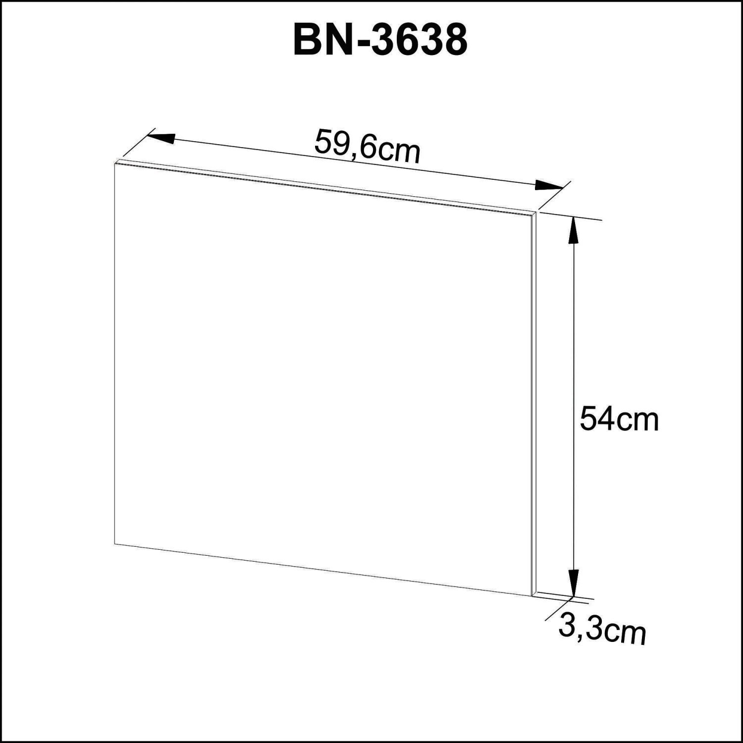 Espelheira para Banheiro Bn3638 - 3