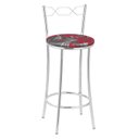 Ver imagem 2 de Kit 2 Banquetas Cromadas Bc51-b E509