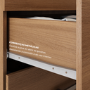 Ver imagem 5 de Guarda Roupa Casal com Espelho 3 Portas de Correr 100% MDF London