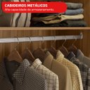 Ver mais imagens de Guarda Roupa Casal com Espelho 3 Portas de Correr 100% MDF London Yescasa