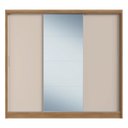 Ver imagem 2 de Guarda Roupa Casal com 3 Portas e 1 com 4 Espelhos 100% MDF London Yescasa