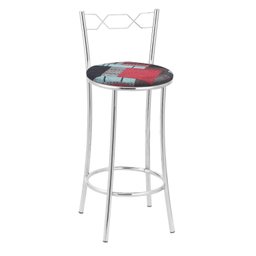 Kit 2 Banquetas Cromadas Bc51-b E522 - 2