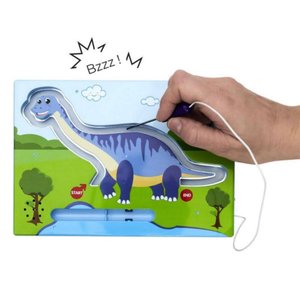 Brinquedo Funny Maze Game Dinossauro Rf228 Toy Mix - Divirta-se e Não Me Toque!
