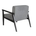 Ver imagem 5 de Poltrona Decorativa Madeira Maciça Jequitibá Assento com Persintas Elásticas e Algodão Julia