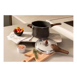 Panela Pressão Live Pressure C/indução 4,2l Granito - Brinox - 4