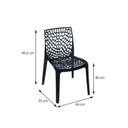 Ver imagem 2 de Kit com 6 Cadeiras para Sala de Cadeira Gruvyer Bege/Fendi