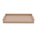 Ver imagem 1 de Bandeja Decorativa em Mdf com Revestimento em Pu Rosa 52cm 19344 Mart