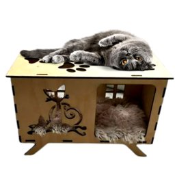 Brinquedo para Gatos em MDF - 4
