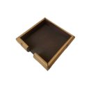 Ver imagem 1 de Porta Guardanapo de Madeira 20 X 20 - Horizontal Utensilios do Chef