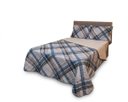 Ver imagem 6 de Kit Cobre-Leito Soft Madri Casal Queen Dupla Face – 3 Peças:Queen Xadrez