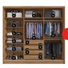 Guarda Roupa Casal 3 Portas 100% MDF London Yescasa - 5