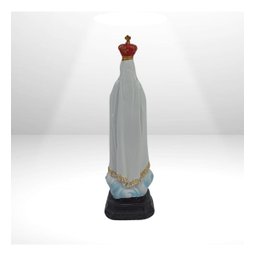 Imagem Religiosa Nossa Senhora de Fatima 21cm em Resina - 3