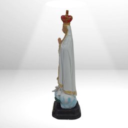 Imagem Religiosa Nossa Senhora de Fatima 21cm em Resina - 2