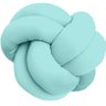 Almofada de nó Escandinavo Verde Tiffany - 1