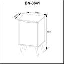 Ver imagem 5 de Gabinete para Banheiro 1 Porta BN3641 Branco