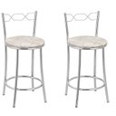 Ver imagem 1 de Kit 2 Banquetas Cromadas Bc51-c E503