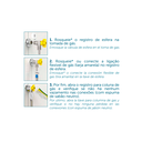 Ver imagem 3 de Registro de Esfera para Gás 1/2 X 1/2 E 3/8