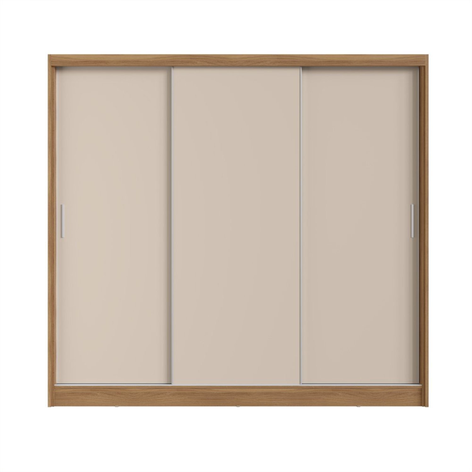 Guarda Roupa Casal 3 Portas 4 Gavetas 100% MDF London Yescasa - 3
