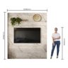 Painel do Piso ao Teto para TV até 75 Guapore - 4