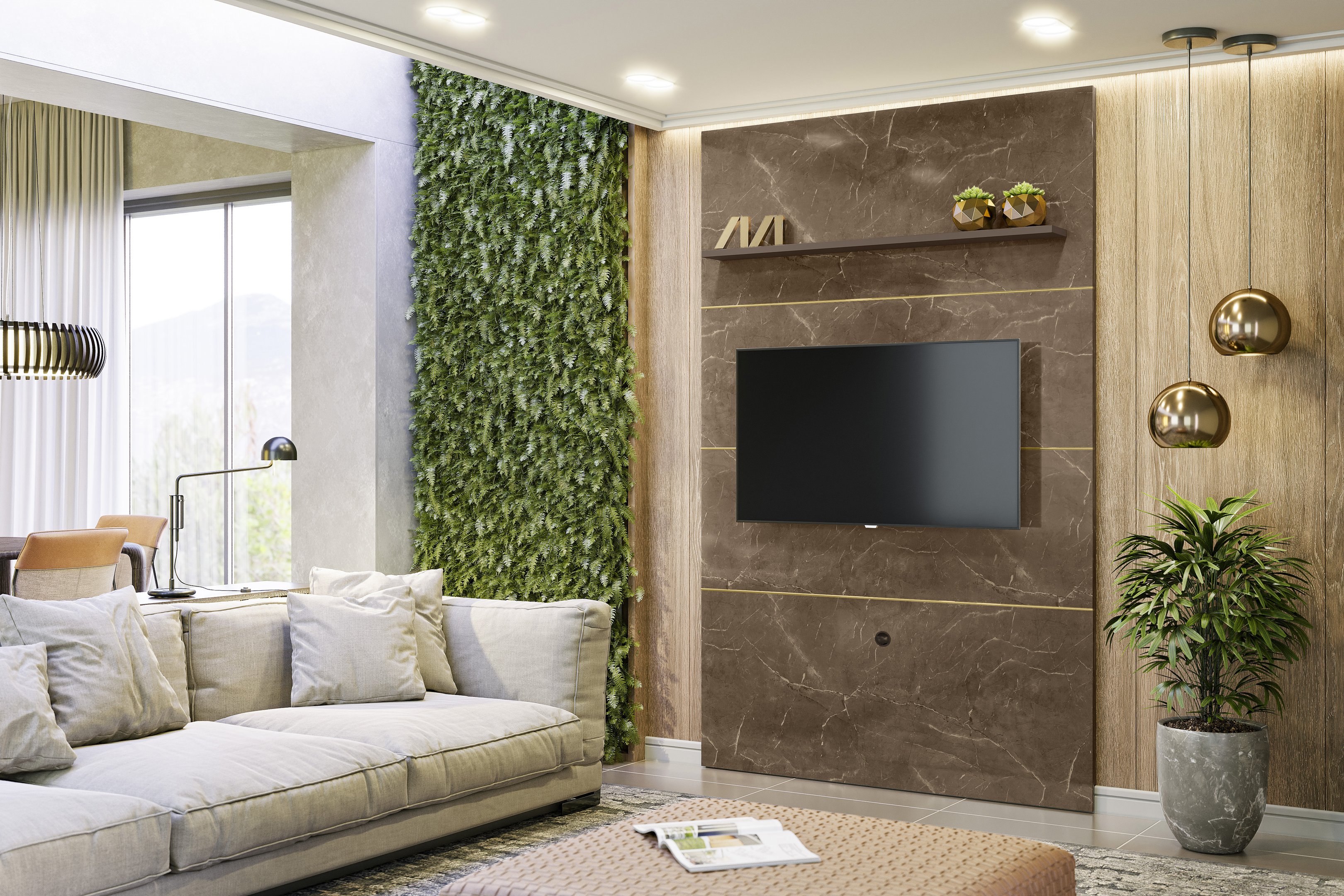 Painel para TV até 65 Polegadas Interlagos - 3