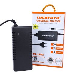 Fonte de Alimentação Eletrônica Dc 10a 12v 120w Ac 100-220v Bivolt C/ Plug Tomada - 2