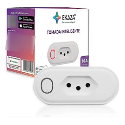 Tomada Inteligente Wifi 10a com Medição Ekaza Smart Alexa e Google - 3