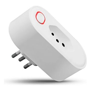 Tomada Inteligente Wifi 10a com Medição Ekaza Smart Alexa e Google