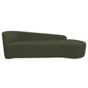 Ver imagem 7 de Kit Sofá Curvo França 220cm Ld. e Poltrona Luiza Max Conforto, Elegância e Design Moderno Linho