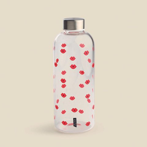 Garrafa Beijo Vidro 910ml - A\casa