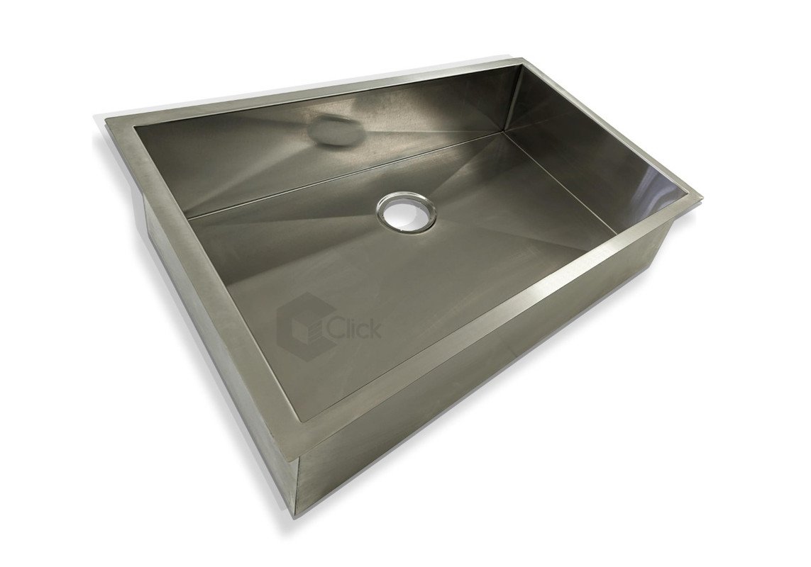 Cuba Inox Embutida Em Pia De Cozinha 70 X 40 + Escorredor - 2