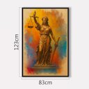 Ver imagem 4 de Quadro Advocacia Justiça Harmonia Colorido para Escritórios