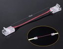 Ver imagem 6 de Kit 10 Conector Emenda Fita Led 10mm Rabicho Duplo 12v 24v 110v 220v
