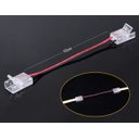 Ver imagem 6 de Kit 10 Conector Emenda Fita Led 10mm Rabicho Duplo 12v 24v 110v 220v
