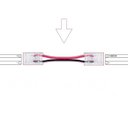 Ver imagem 5 de Kit 10 Conector Emenda Fita Led 10mm Rabicho Duplo 12v 24v 110v 220v