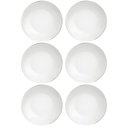 Ver imagem 1 de Conjunto 6 Pratos Fundos Tramontina Atena 22cm Porcelana Sopas Caldos Mesa Posta