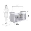 Ver imagem 4 de Quarto de Bebê com Berço Americano e Cômoda 1 Porta Cocada Espresso Móveis