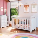 Ver imagem 7 de Quarto de Bebê com Berço Americano e Cômoda 1 Porta Cocada Espresso Móveis
