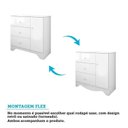 Ver imagem 5 de Quarto de Bebê com Berço Americano e Cômoda 1 Porta Cocada Espresso Móveis