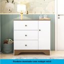 Ver imagem 7 de Quarto de Bebê com Berço Americano e Cômoda 1 Porta Cocada Espresso Móveis