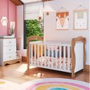 Ver imagem 2 de Quarto de Bebê com Berço Americano e Cômoda 1 Porta Cocada Espresso Móveis