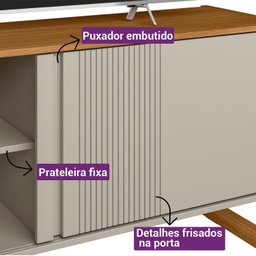 Rack para TV até 55 Polegadas Gold - 9