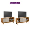 Ver imagem 4 de Rack para TV até 65 Polegadas MDF 160cm Aurum Marrom